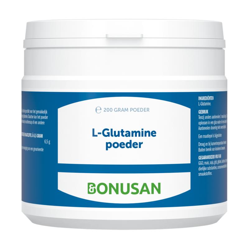 Bonusan L-Glutamine poeder 200 - 500 gram