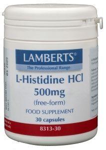 Lamberts L-Histidine 500mg 30 capsules