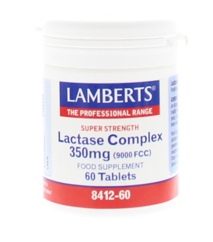 Lamberts Lactase complex 350mg 60 tabletten