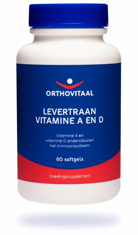 Orthovitaal Levertraan Vitamine A en D 120 - 60 softgels