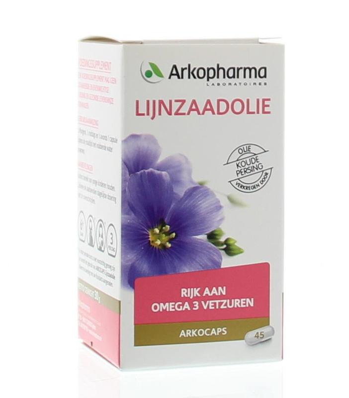 Arkocaps Lijnzaadolie bio 45 capsules