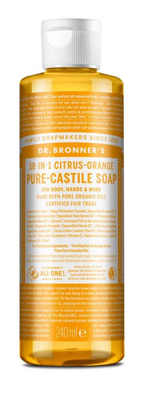 Dr Bronners Liquid soap citrus 240 - 3785 ml