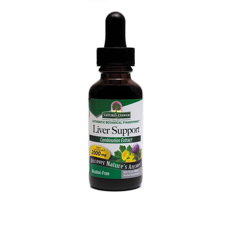 Natures Answer Liver support leverdetox extract alcoholvrij 30 ml