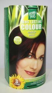 Henna Plus Long lasting colour 2.66 reddish black 100 ml