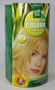 Henna Plus Long lasting colour 8.3 golden blond 100 ml