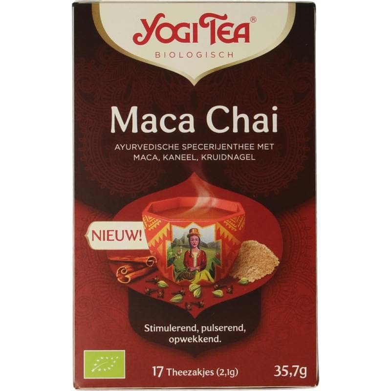 Yogi Tea Maca chai bio 17 stuks