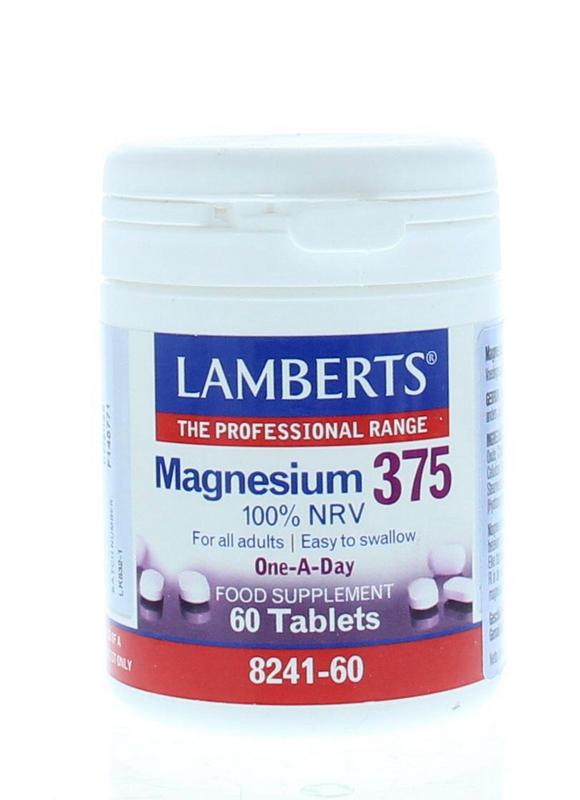 Lamberts Magnesium 375 180 - 60 tabletten