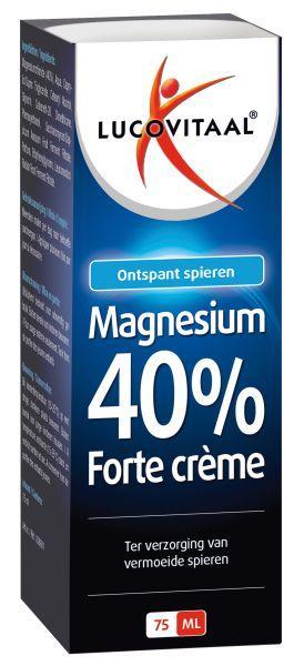 Lucovitaal Magnesium 40% forte creme 75 ml