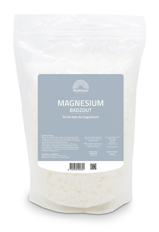 Mattisson Magnesium badzout 900 gram