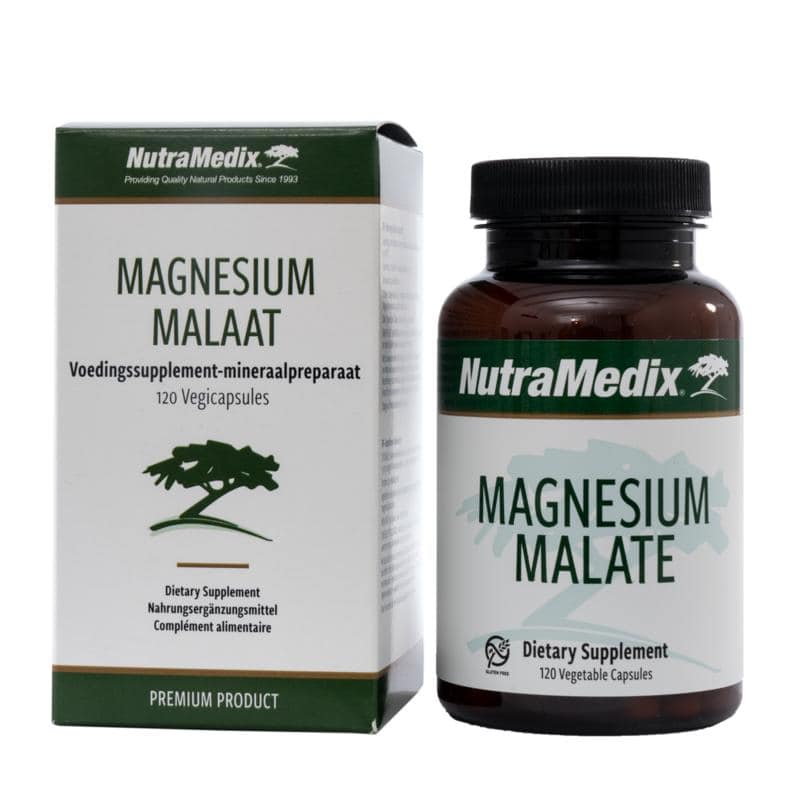 Nutramedix Magnesium malaat 120 vegan capsules