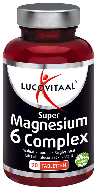 Lucovitaal Magnesium super 6 complex 90 tabletten
