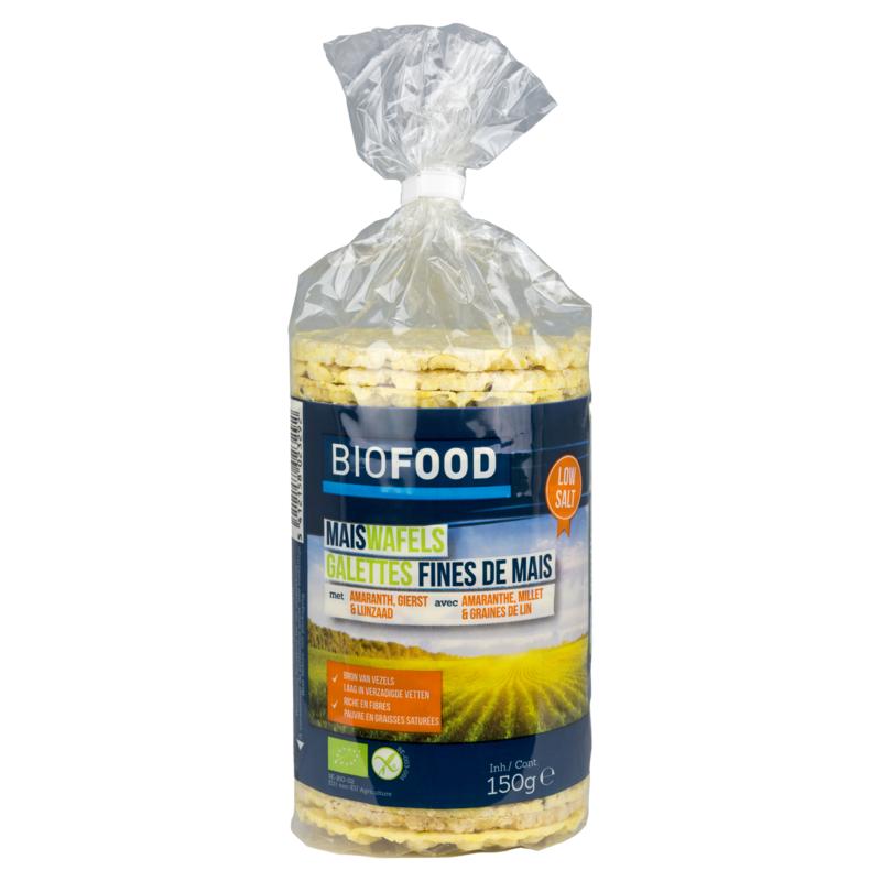Biofood Maiswafels bio 150 gram