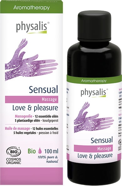 Physalis Massageolie sensual 100 ml
