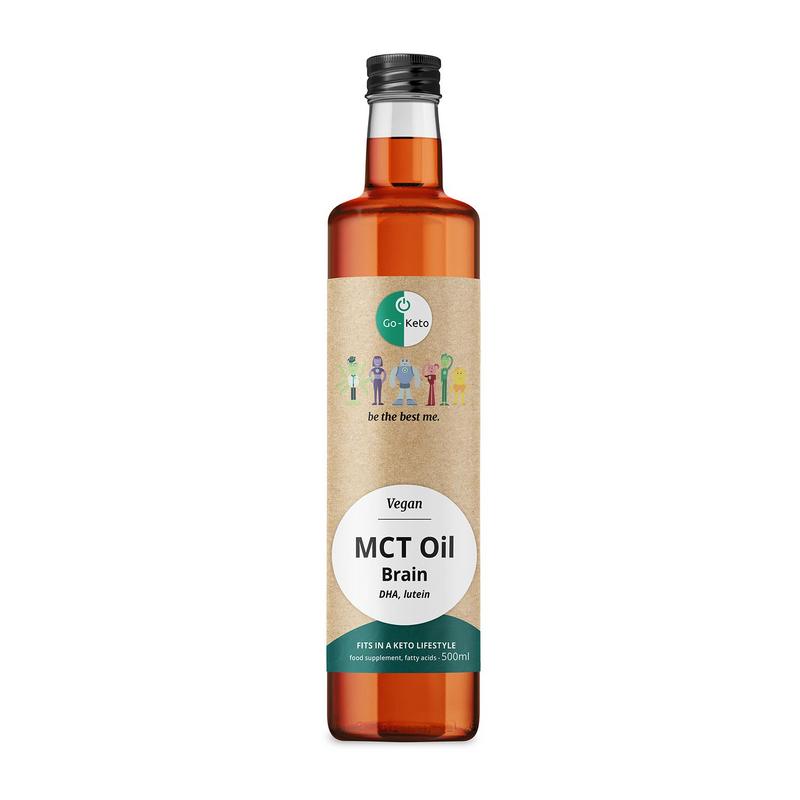 Go-Keto MCT olie brain orange 500 ml