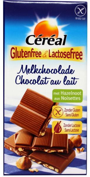 Cereal Melkchocolade hazelnoot glutenvrij 100 gram