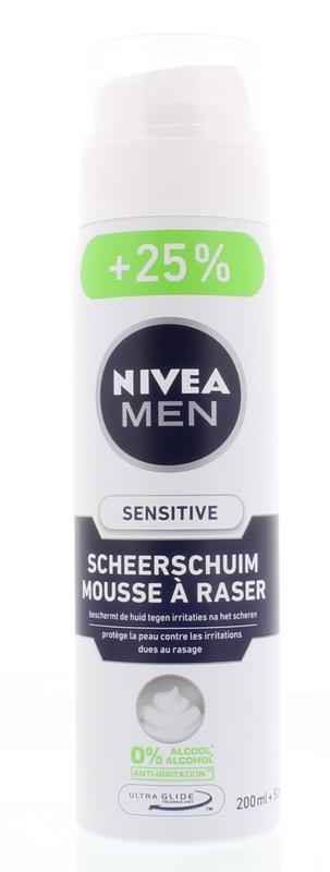 Nivea Men scheerschuim sensitive 250 ml