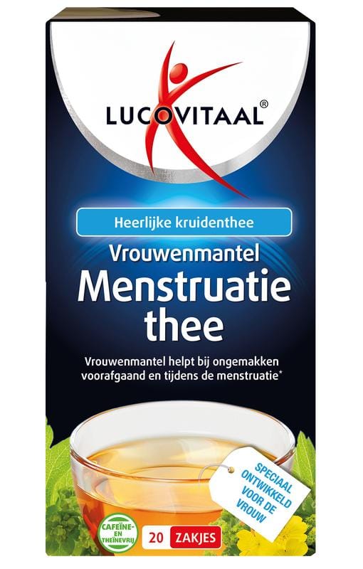 Lucovitaal Menstruatie vrouwenmantel thee 20 stuks