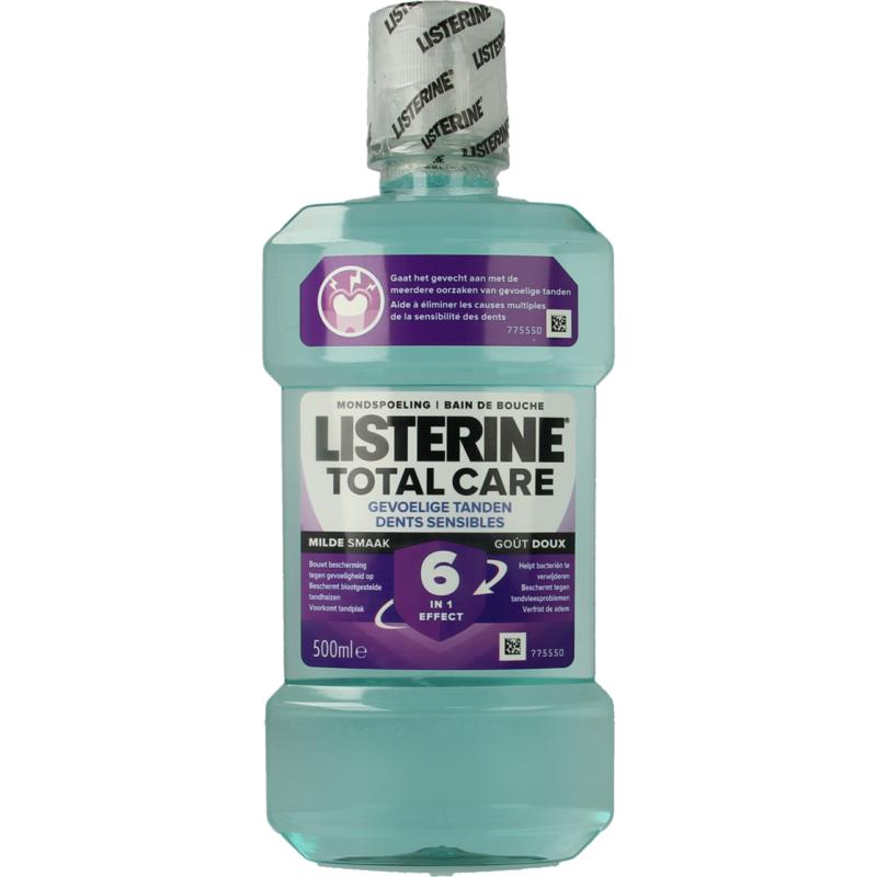 Listerine Mondwater total care sensitive 500 ml