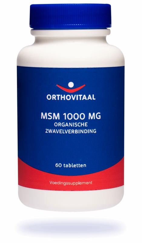 Orthovitaal MSM 1000mg 120 - 60 tabletten
