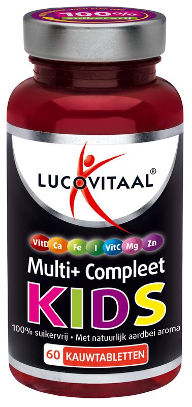 Lucovitaal Multi+ compleet kids 60 kauwtabletten