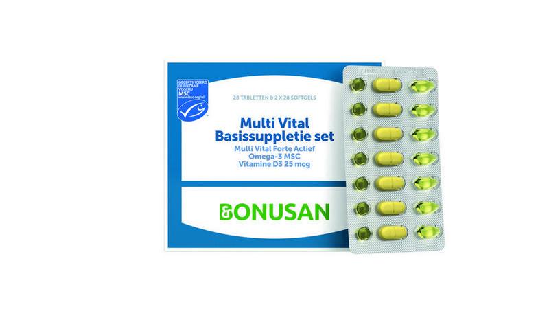 Bonusan Multi vital basissupletie 1 set