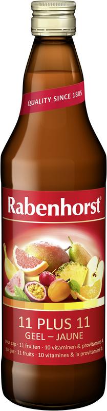 Rabenhorst Multi vruchtensap 11 + 11 bio 750 ml