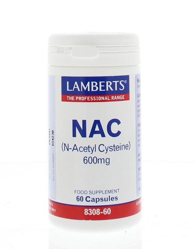 Lamberts N acetyl cysteine 60 capsules