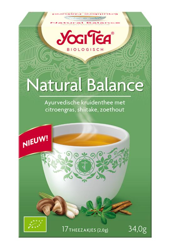 Yogi Tea Natural balance bio 17 stuks