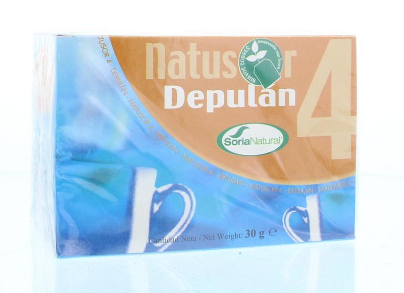 Soria Natural Natusor 4 Depulan infusie 20 stuks