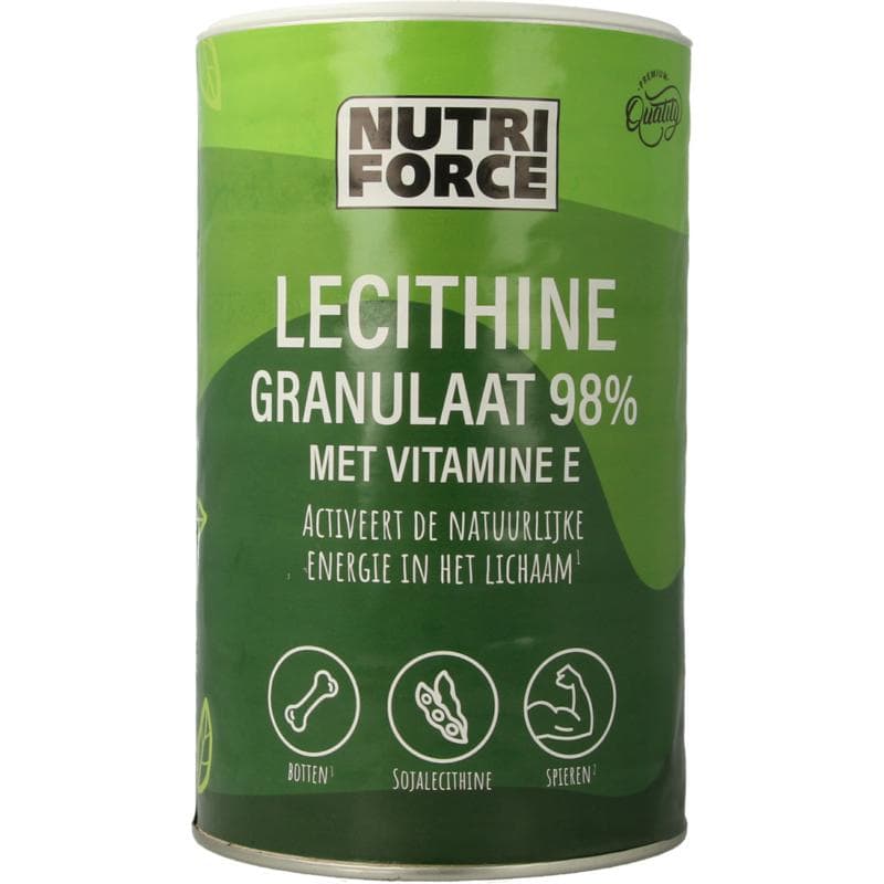 Nutriforce Lecithine granulaat 98% Nutriforce 400 gram