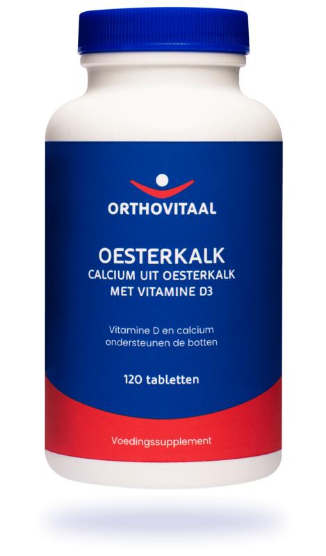 Orthovitaal Oesterkalk 120 tabletten