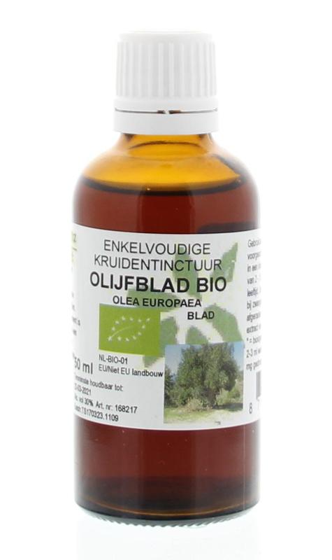 Natura Sanat Olea europaea folia - olijfblad tinctuur bio 100 - 50 ml