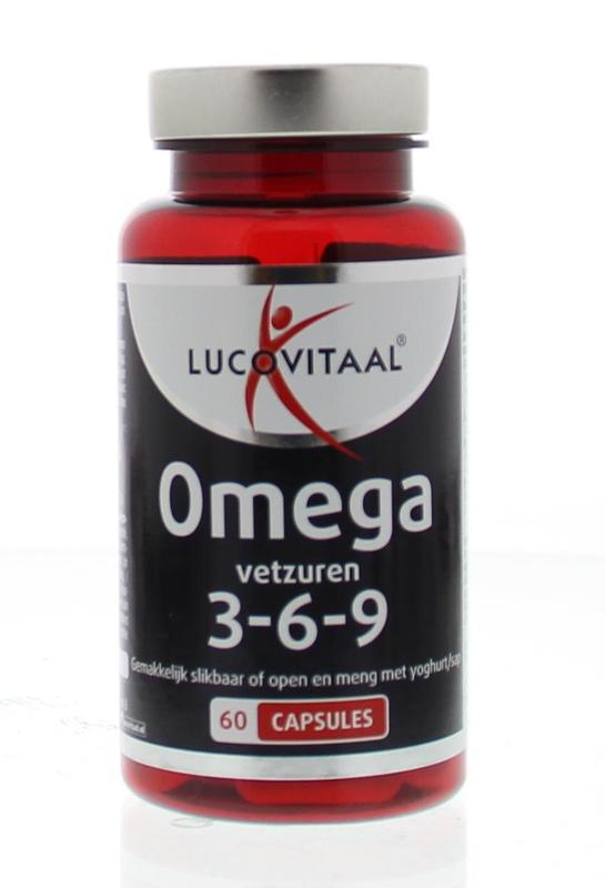 Lucovitaal Omega 3 6 9 420 - 60 capsules