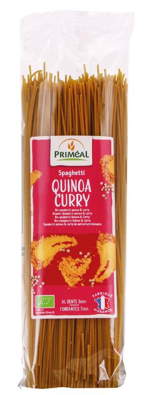 Primeal Organic spaghetti tarwe quinoa curry bio 500 gram