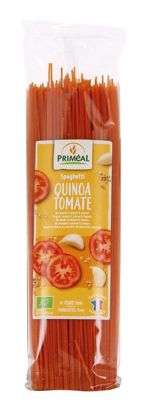 Primeal Organic spaghetti tarwe quinoa tomaat bio 500 gram