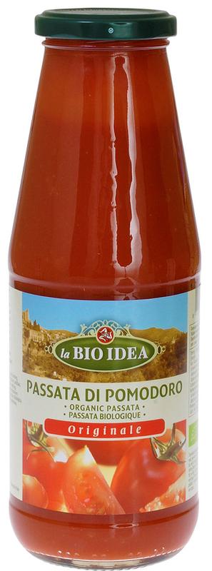 Bioidea Passata gezeefde tomaten bio 680 gram