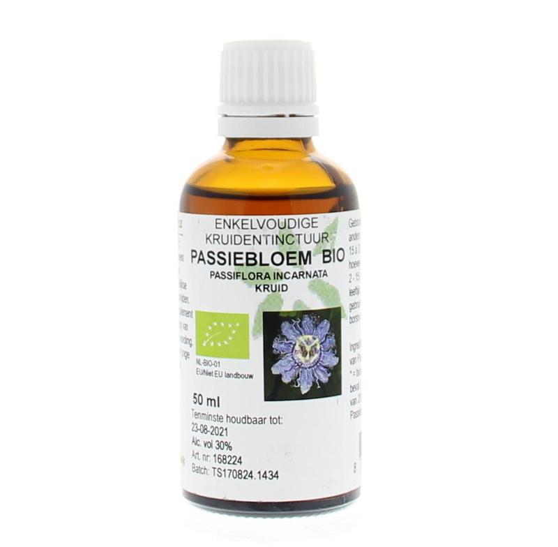 Natura Sanat Passiflora incarnata herb-passiebloem tinctuur bio 100 - 50 ml
