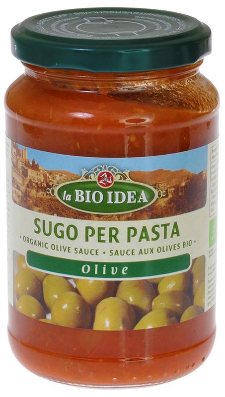Bioidea Pastasaus olijven bio 340 gram