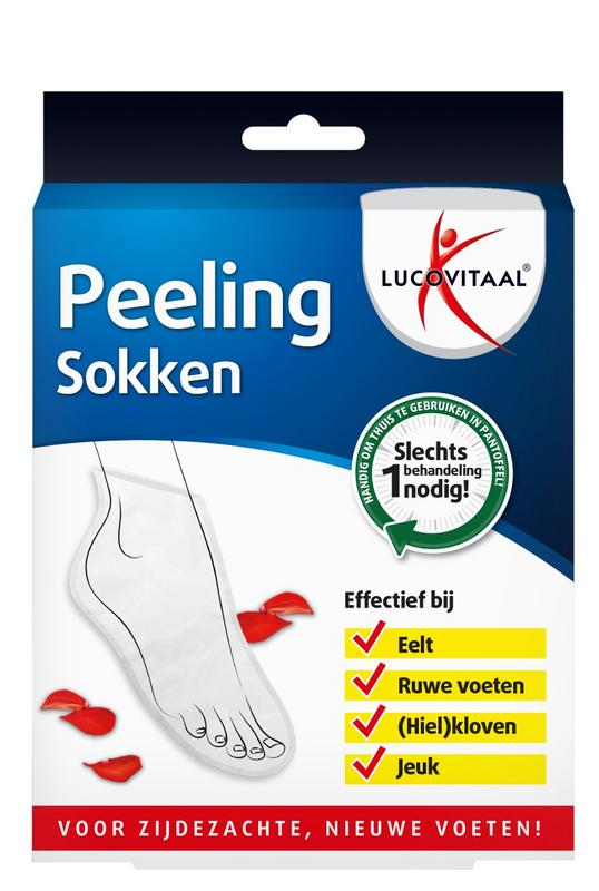 Lucovitaal Peeling sokken 1 paar