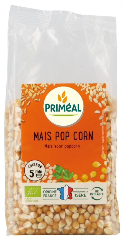 Primeal Popcorn mais bio 500 gram