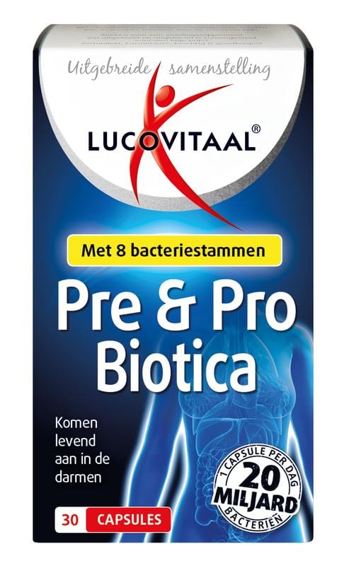 Lucovitaal Pre & probiotica 30 - 90 capsules
