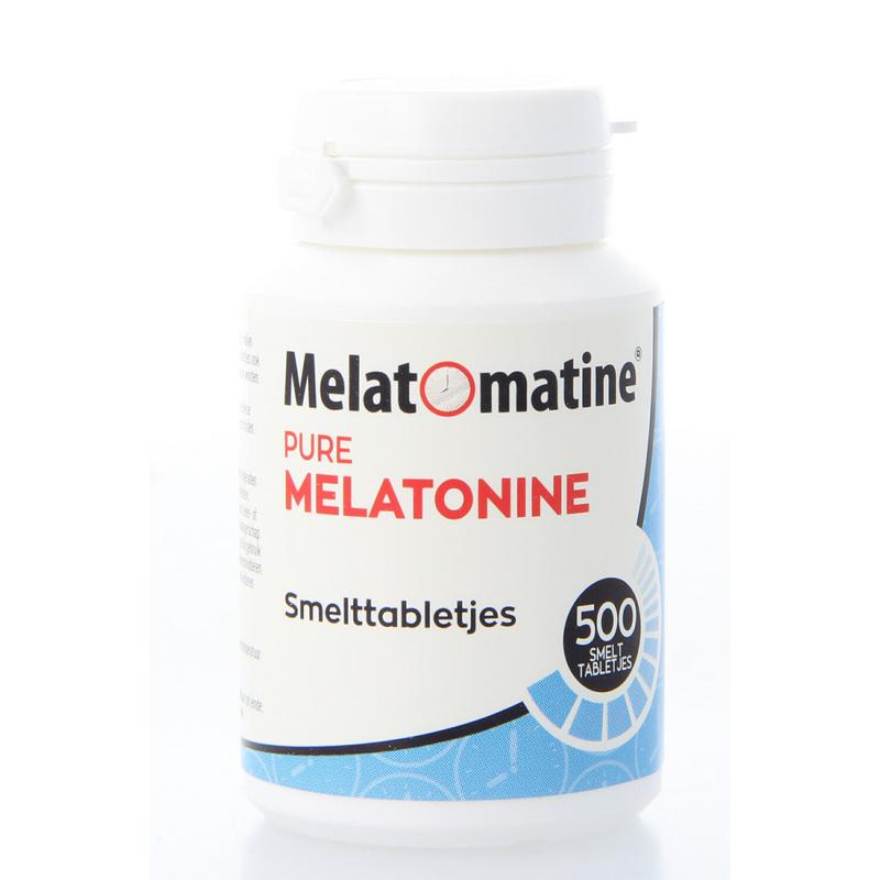 Melatomatine Pure melatonine 500 tabletten
