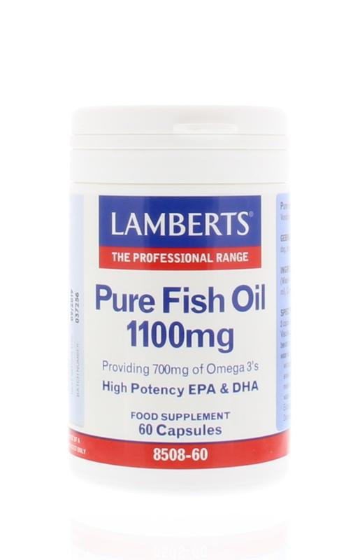 Lamberts Pure visolie 1100mg omega 3 120 - 60 capsules