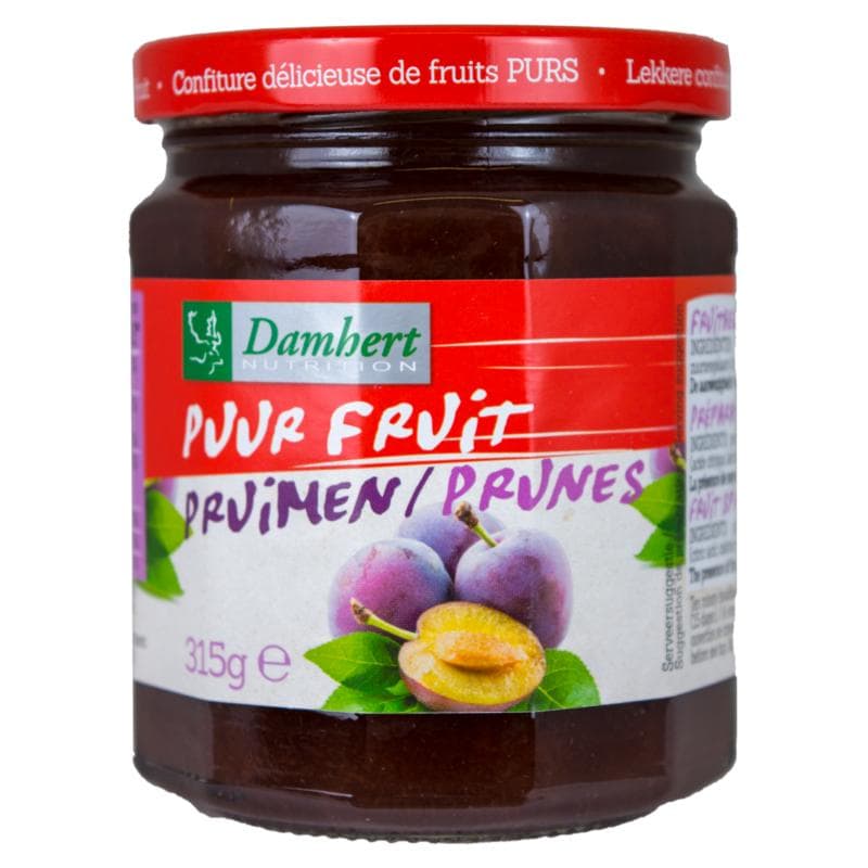 Damhert Puur fruit confituur pruimen 315 gram