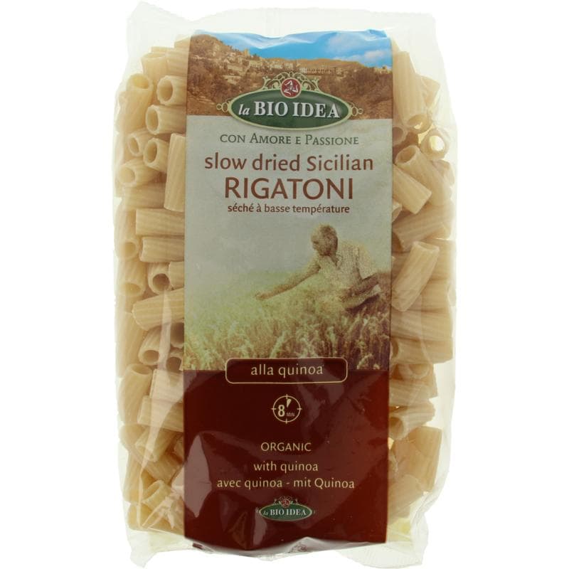 Bioidea Quinoa rigatoni pasta bio 500 gram