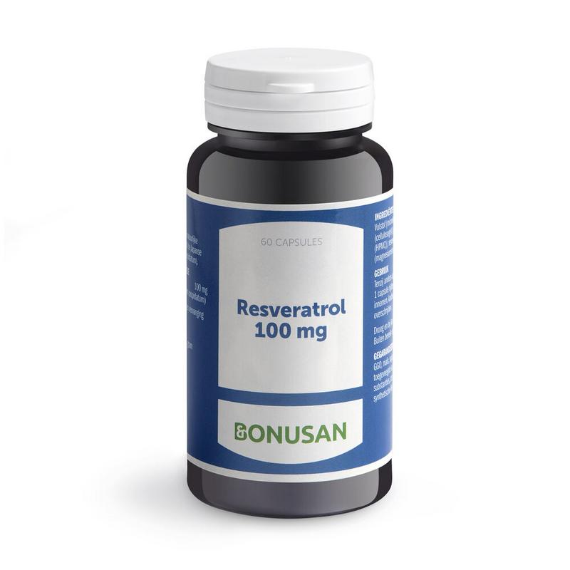 Bonusan Resveratrol 100 mg 60 vegan capsules