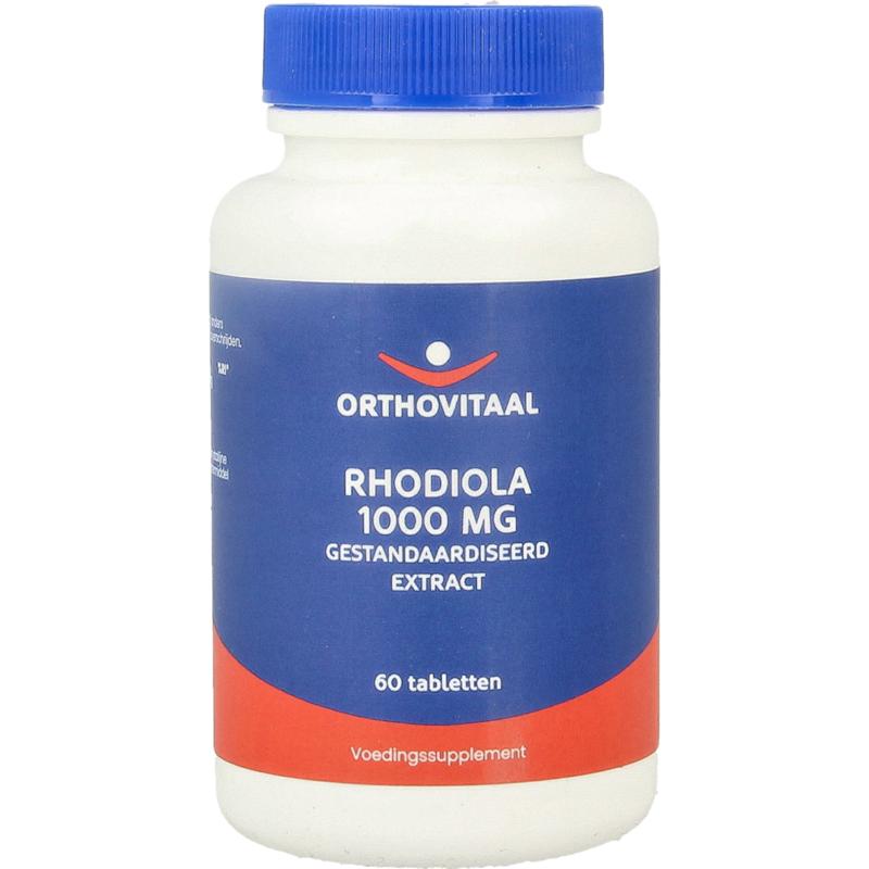 Orthovitaal Rhodiola 1000mg 60 tabletten