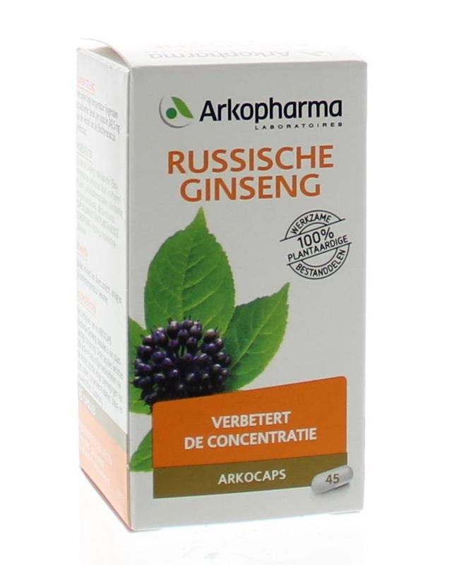 Arkocaps Russische ginseng bio 45 capsules