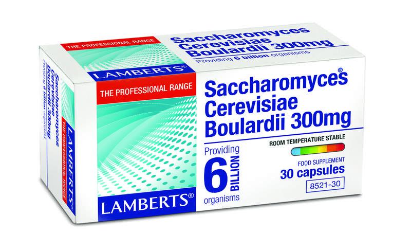 Lamberts Saccharomyces boulardii 300mg 30 capsules