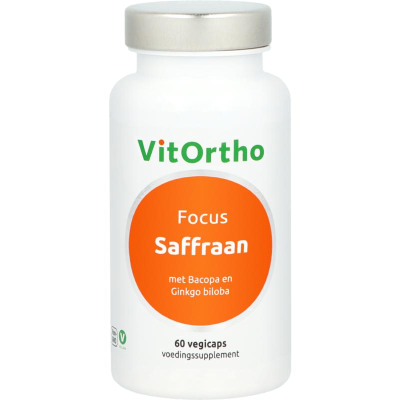 Vitortho Saffraan focus 60 vegan capsules